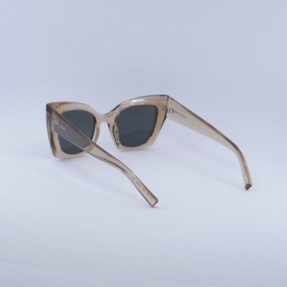?️ New Saint Laurent SL552 006 Sunglasses - Nude Frame, Grey Lenses main image 4